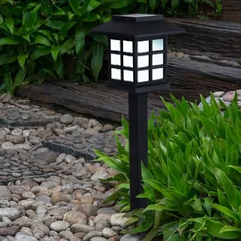 Garden Pleasure Solarleuchte Kunststoff 38,0 cm 24er Display schwarz