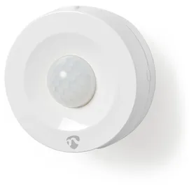 Nedis Smartlife Motion Sensor | Zigbee 3.0 | Batteriebetrieben | IP20 | Detektorwinkel: 120 | Detektorreichweite: 5 m | Max. Batterie-Lebensdauer: 12 Monate | Android & iOS | Weiss 46 mm Weiss