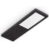 Naber Livello Farbwechsel LED 3 Unterboden-/Nischenleuchte schwarz/Aluminium