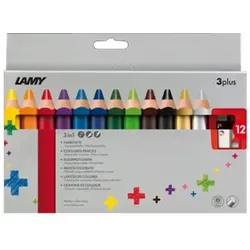 LAMY 3Plus - Farbstift - verschiedene Farben - 10 mm - besonders dick (Packung m