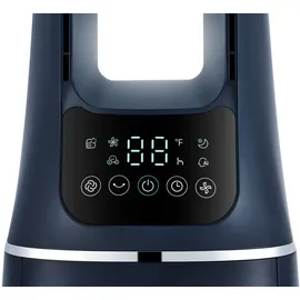 Midea Turmventilator mit Luftreiniger MFP-120i mit App-Steuerung dunkelblau