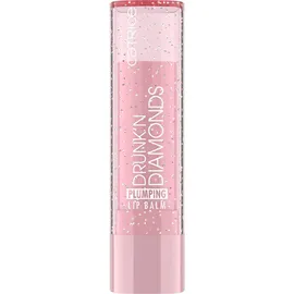 Catrice Drunk'n Diamonds Plumping Lip Balm, Nr. 040, Braun, feuchtigkeitsspendend, pflegend, vergrößernd, glänzend, vegan, ohne Parfüm, ohne Parabene, ohne Mikroplastikpartikel, 1er Pack (3.5g)