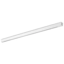 Ideal Lux Baldachin LINEAR ALL IN, eckig, 6-fach, 120cm, verdeckte Kabel-Auslässe (fix), mit Zugentlastung, weiß IDEA-328751