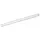 Ideal Lux Baldachin LINEAR ALL IN, eckig, 6-fach, 120cm, verdeckte Kabel-Auslässe (fix), mit Zugentlastung, weiß IDEA-328751