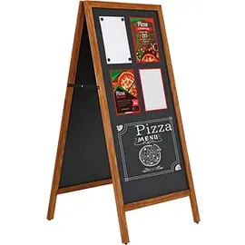update displays Kundenstopper Economy Outdoor braun 47,0 x 66,0 cm, 1 St.