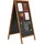 update displays Kundenstopper Economy Outdoor braun 47,0 x 66,0 cm, 1 St.
