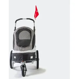 InnoPet Hundeanhänger schwarz/silber