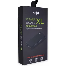 Verico Powerbank Guard Xl, 10.000mah, Schwarz