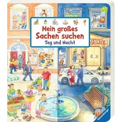 RAVENSBURGER 43770 Mein großes Sachen suchen: Tag und Nacht