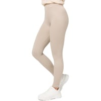 Nur Die Leggings in Ripp-Optik Relax & Go High Waist - taupe - 36-38