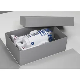 Buntbox XL Geschenkboxen 34,0 x 22,0 x 11,5 cm 1-tlg. grau