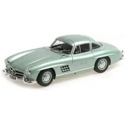 MINICHAMPS 1:18 MERCEDES-BENZ 300 SL (W198) - 1955 - LIGHT GREEN METALLIC