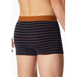 SCHIESSER 95/5 Multipacks Boxershorts Blau / Orange gestreift 7 3er Pack