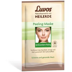 Luvos HEILERDE Peeling-Maske Naturkosmetik 2X7.5 ml Gesichtsmaske