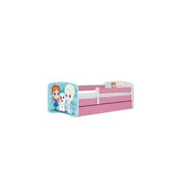 Möbel Kraft Bett Snow Princesses Rosa/Pink