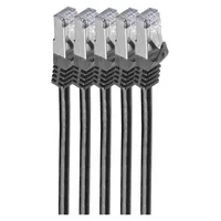 ShiverPeaks BS75513-S-SET5 Netzwerkkabel Schwarz 3 m Cat7 S/FTP (S-STP)