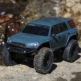 Axial R/C Axial SCX24 Toyota 4Runner 1/24 4WD RTR - offiziell lizenzierter Micro‐Crawler mit Spektrum SLT2, 350 mAh LiPo Akku & USB‐Ladegerät, Grey