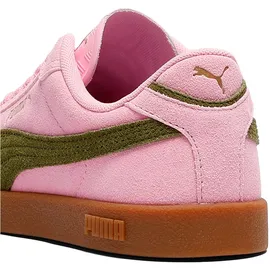 Puma Club II Era Suede Pink shimmer-olive green