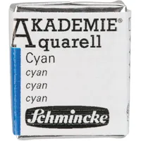 Schmincke AKADEMIE Aquarellfarbe 1/2 Näpfchen Cyan