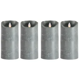 SOMPEX LED-Kerze 18 cm grau