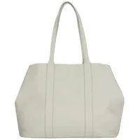 Lacoste City Court Shopper Tasche Leder 41.5 cm Nude Damen