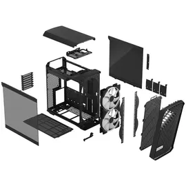 Fractal Design Torrent Compact RGB Black TG Light Tint MIDI Tower Gaming Gehäuse