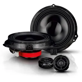 Emphaser EM-FDF1 – Lautsprecher Set kompatibel mit Ford Transit, Transit Custom und Tourneo Modelle, 16,5 cm Plug & Play Soundsystem, 2 Wege Kompo