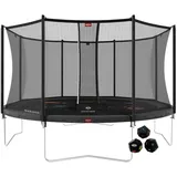 430 cm inkl. Levels und Sicherheitsnetz Comfort grau