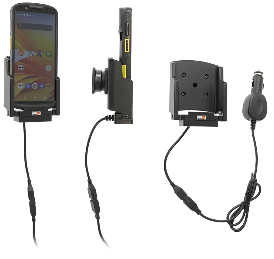 Brodit 712307, Handy/Smartphone, Aktive Halterung, Auto/Innenbereich, Schwarz
