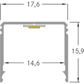 Brumberg Anbauprofil hoch (53381263)