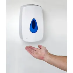 CleanSV® Seifenspender Cleany Automatikspender 1200 ml Kunststoff für Desinfektionsmittel oder Seife