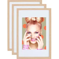 Ideal Trend 3er 5er Set Holz Bilderrahmen Lifestyle Plexi