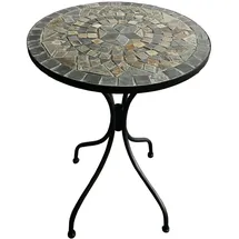 Mojawo Mosaik Mosaiktisch Ø 60 x 70 cm Mehrfarbig