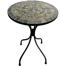 Mojawo Mosaik Mosaiktisch Ø 60 x 70 cm Mehrfarbig