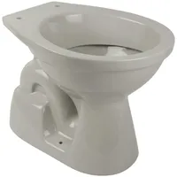 Belvit Stand-WC Manhattan Grau Tiefspüler Abgang Boden (senkrecht) 555x350x390