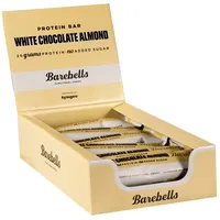 Barebells Barebells Eiweiß Protein Riegel-Box (12x55g), White Chocolate Almond Riegel, 12 er Packung à 12,00 St., 660 g, Hoher Proteingehalt, Wenig Zucker