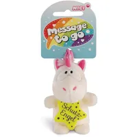 NICI Anhänger Einhorn Theodor Schutzengel, 8 cm, Weiß/Pink