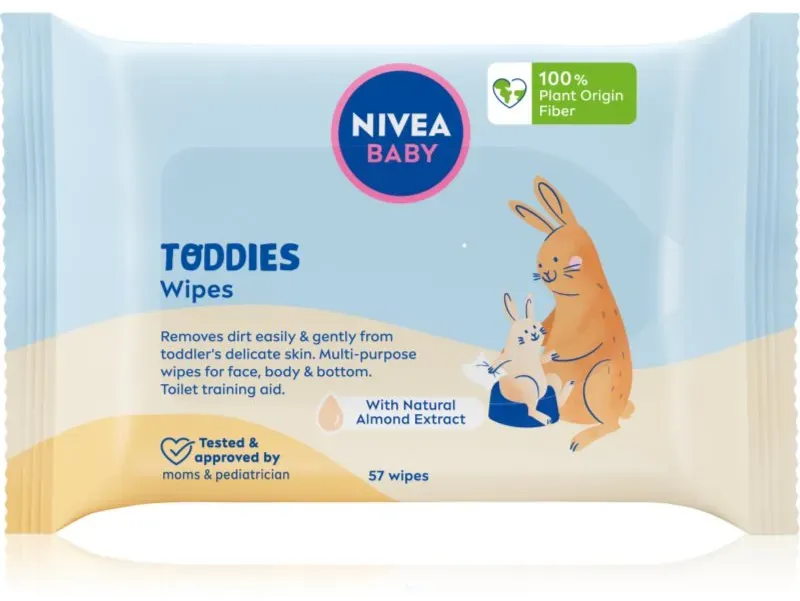 NIVEA BABY Toddies Feuchttücher für Kinder 57 St.