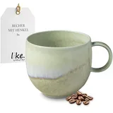like. by Villeroy & Boch Perlemor Alga Becher mit Henkel 290 ml Grün