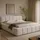 dekori.interiors NUBO Premium 180 x 200 cm Beige/Weiß