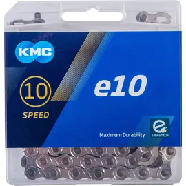 KMC e10 122 Glieder Silber