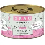 Grau Kitten Huhn & Ente