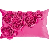 PAD Floral Kissenhülle 30 x 50 cm Pink