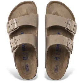Birkenstock Arizona Weichbettung Naturleder geölt schmal tabacco brown 40