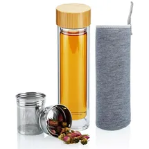 Intirilife Thermo Flasche grau 0,5 l