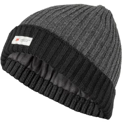 Strickmütze, Wintermütze mit Thinsulate-Futter, isolierend und wärmend, anthrazit/schwarz