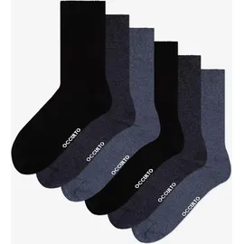 Occulto Oliver 6 Paare Blau 43-46