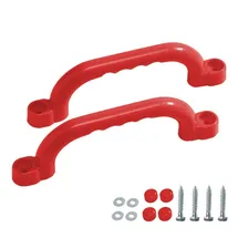 Wickey Schaukel Handgriffe-Set rot