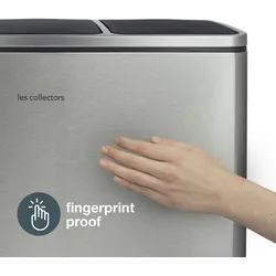 Les Collectors N°982 Tret-Abfalltrenner, Fassungsvermögen 54 L, Küche, Herausnehmbare Behälter, Recycling, Selektive Sortierung