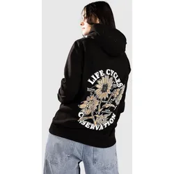 Dravus Life Cycles Hoodie black Gr. XL
